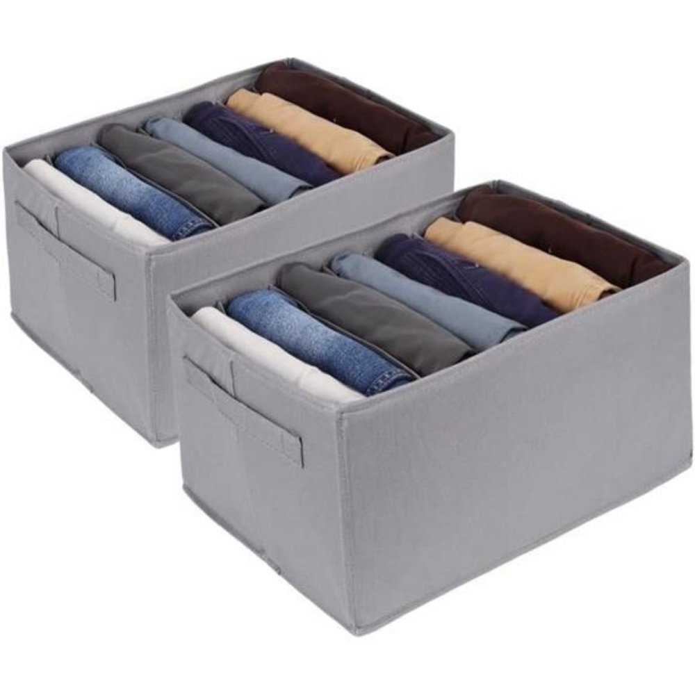 2 pack Clothes Organizer and Storage Drawer Organizer